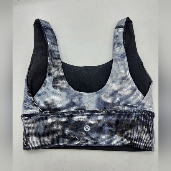 Lululemon Align Bra Shine Light Support A/B Cup Diamond Dye Reversible Size 2 - Picture 3 of 16